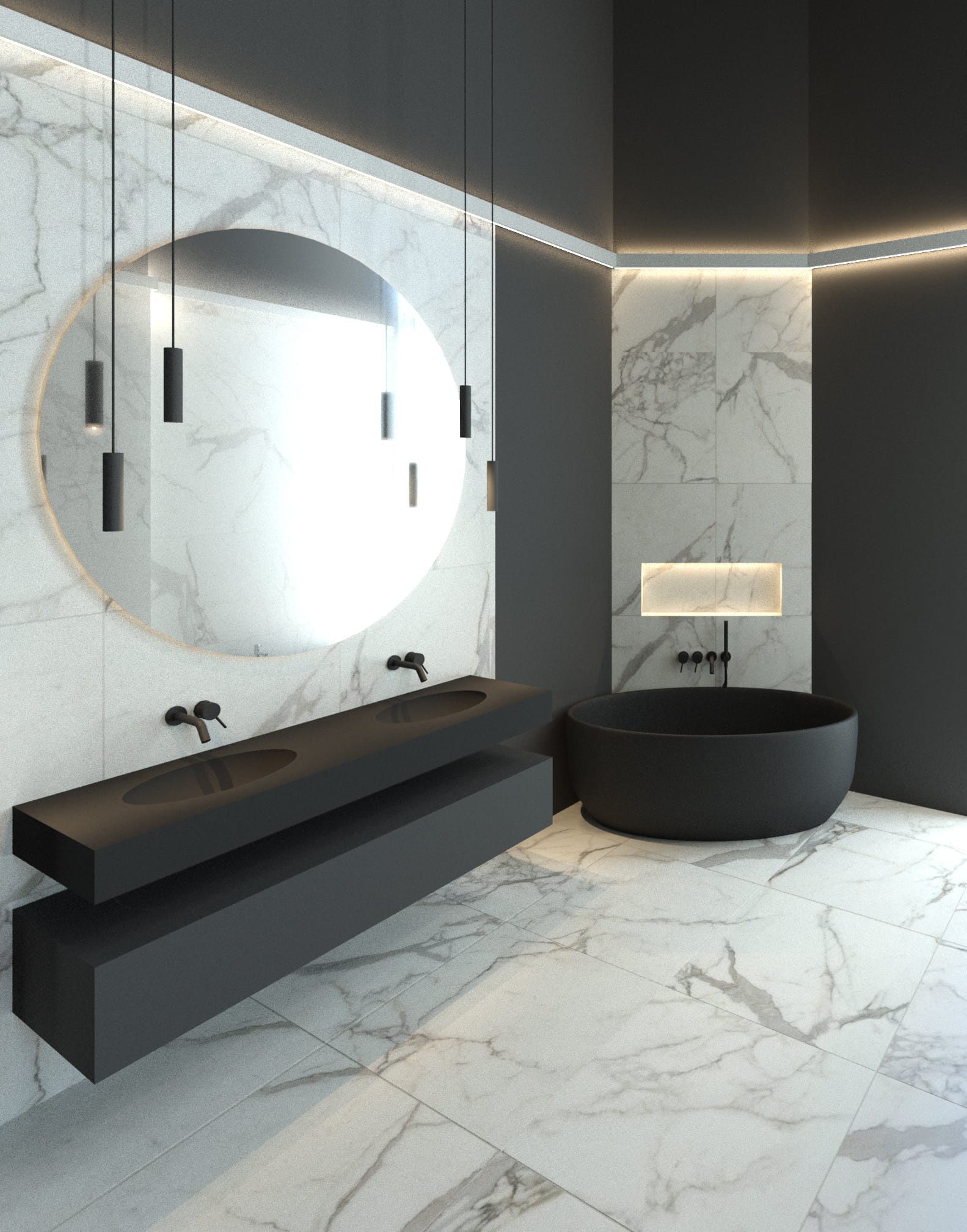 INdaKo 23 appartamento skyline -Bagno Padronale